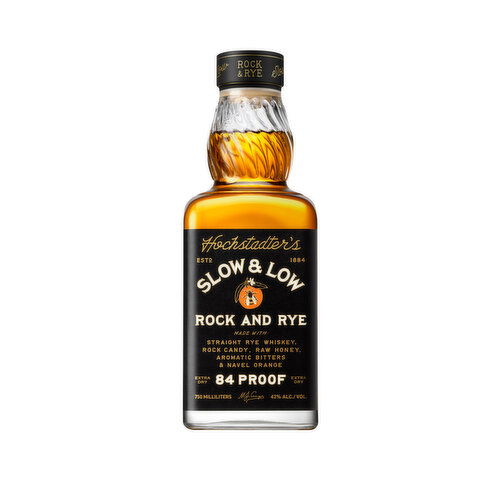 Slow&Low Slow and Low Rock Rye Old-Fashioned Cocktail