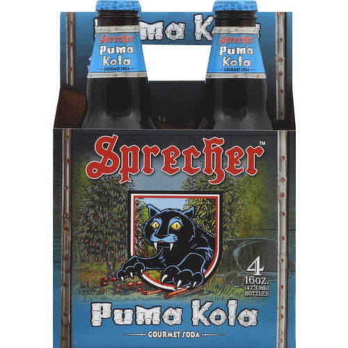 Sprecher Soda, Gourmet, Puma Kola