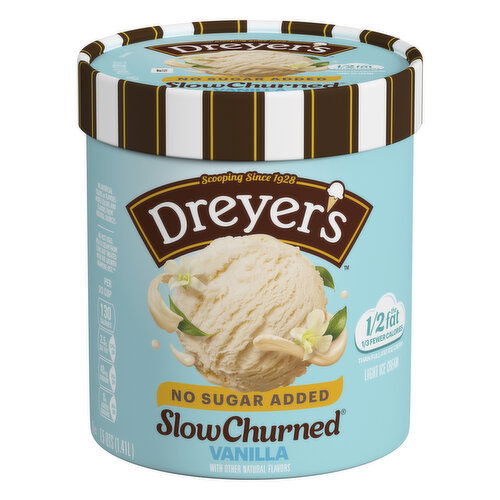 Dreyer's No Sugar Added Vanilla Light Ice Cream