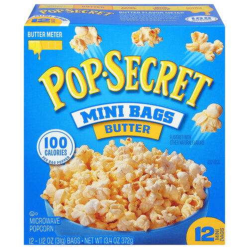 Pop-Secret Butter Mini Bags Microwave Popcorn