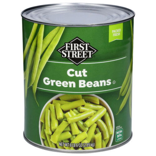 First Street Green Beans, Cut