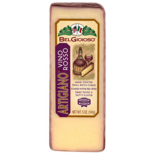 BelGioioso Artigiano Vino Rosso Cheese