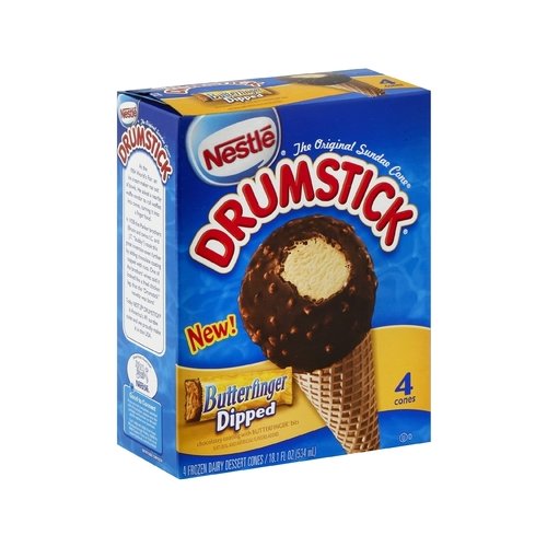 Nestle Drumstick Butterfinger 4 ct