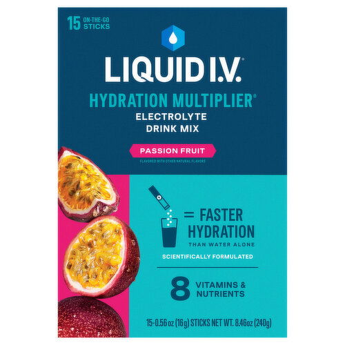 Liquid I.V. Passion Fruit Electrolyte Drink Mix
