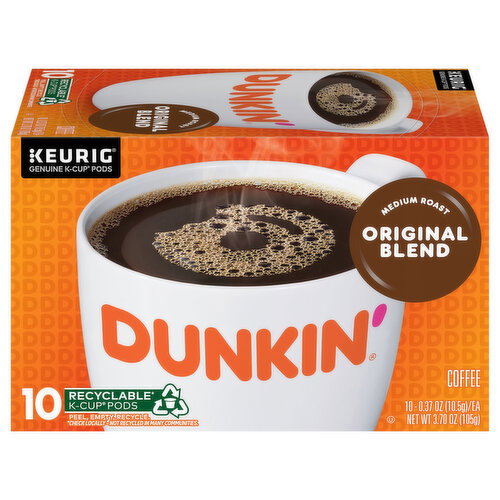 Dunkin' Medium Roast Original Blend Coffee