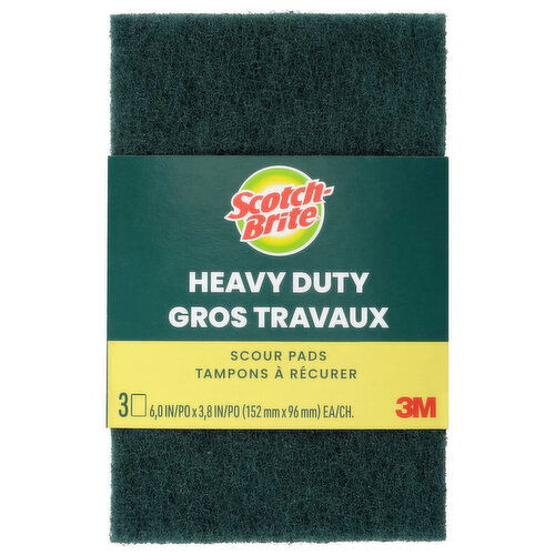 Scotch-Brite Heavy Duty Scour Pads