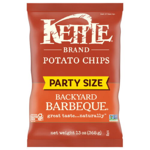 Kettle Brand Backyard Barbeque Potato Chips Party Size