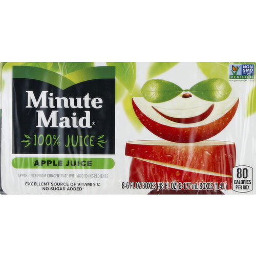 Minute Maid 100% Juice, Apple