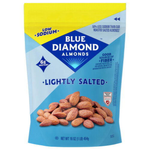 Blue Diamond Low Sodium Lightly Salted Almonds