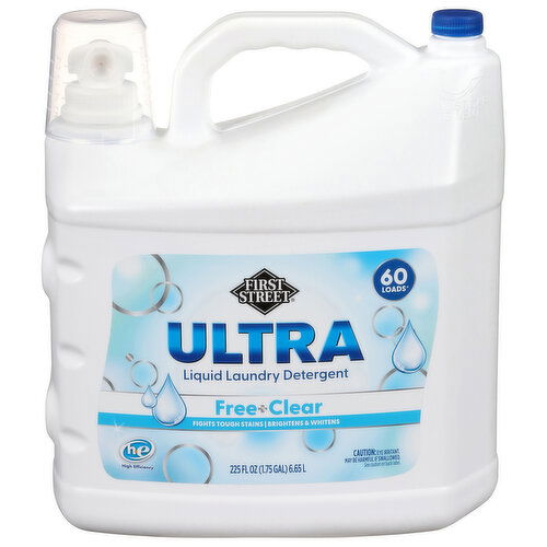 First Street Ultra Free+Clear Laundry Detergent