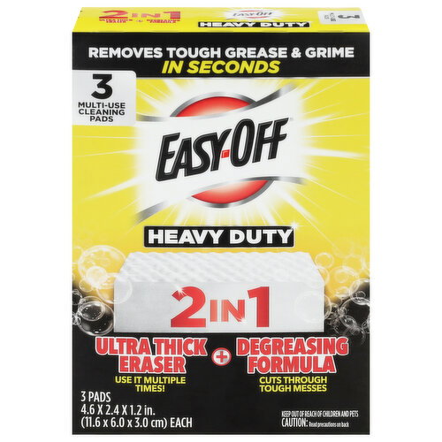 Easy-Off Heavy Duty 2 in 1 Cleaning Pads Image 1 of 5