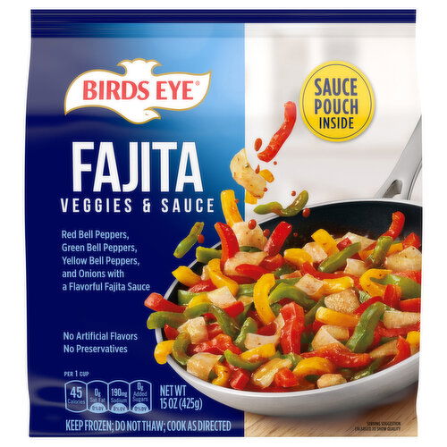 Birds Eye Fajita Veggies & Sauce