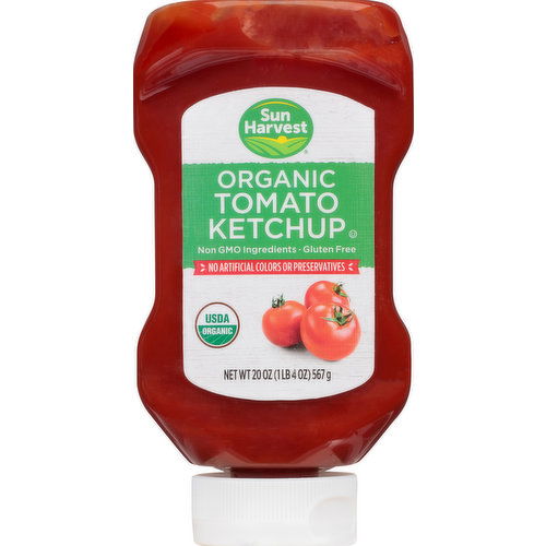 Sun Harvest Tomato Ketchup, Organic