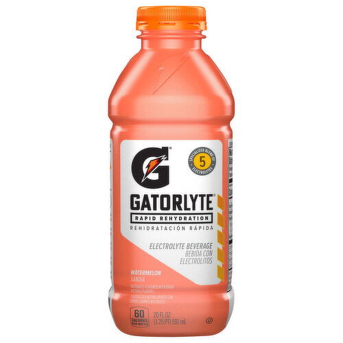Gatorlyte Rapid Rehydration Watermelon Electrolyte Beverage