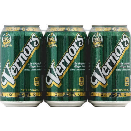 Vernors Soda, The Original Ginger