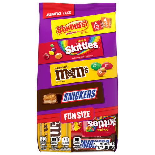 Mars Wrigley Candies, Fun Size, Jumbo Pack