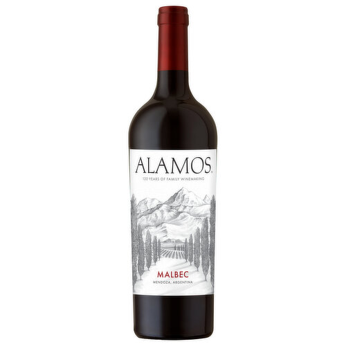 Alamos Malbec Argentina Red Wine Image 1 of 7