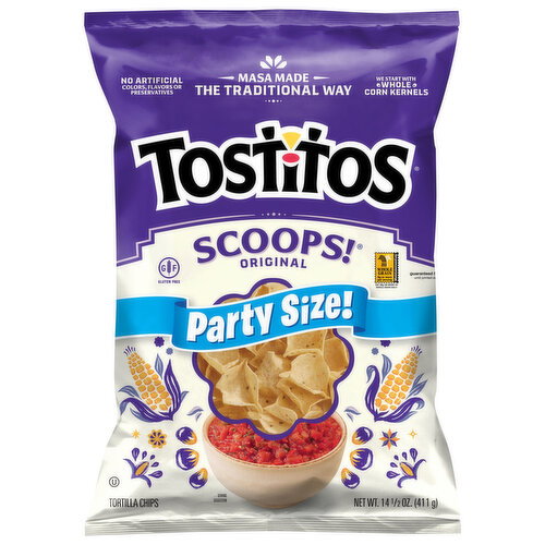 Tostitos Original Tortilla Chips Party Size