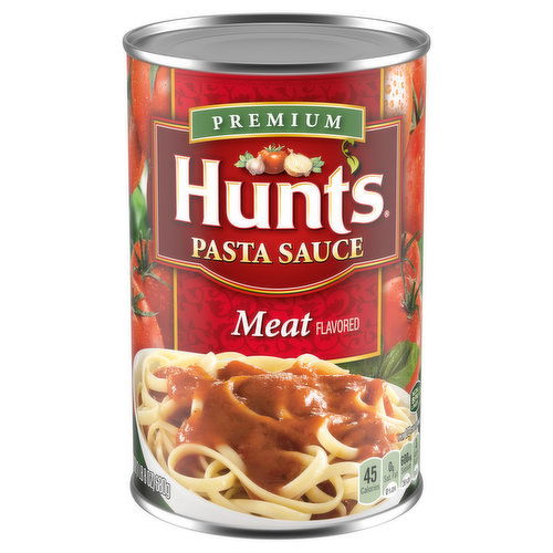 Hunt's Pasta Sauce, Premium, Meat Flavored