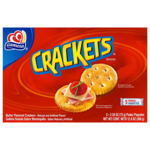 Gamesa Butter Flavored Crackers