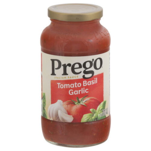 Prego Italian Sauce, Tomato Basil Garlic