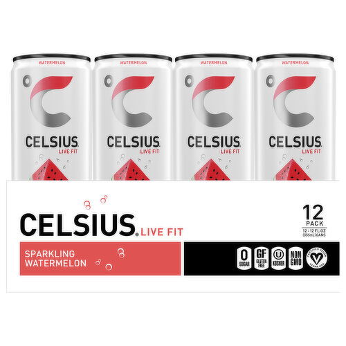 Celsius Sparkling Watermelon Energy Drink