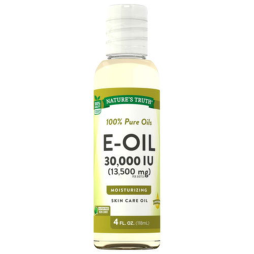 Nature's Truth E-Oil, 30,000 IU, Lemon Scented, Moisturizing