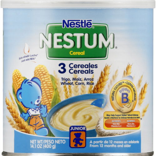 Nestle 3 Cereals, Junior