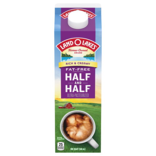 Land O Lakes Fat Free Half & Half