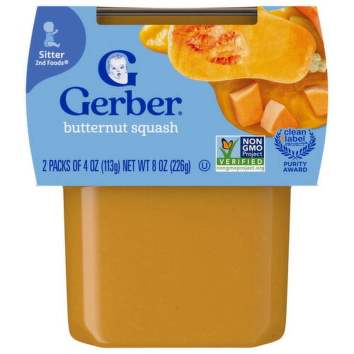 Gerber Sitter 2nd Foods Butternut Squash