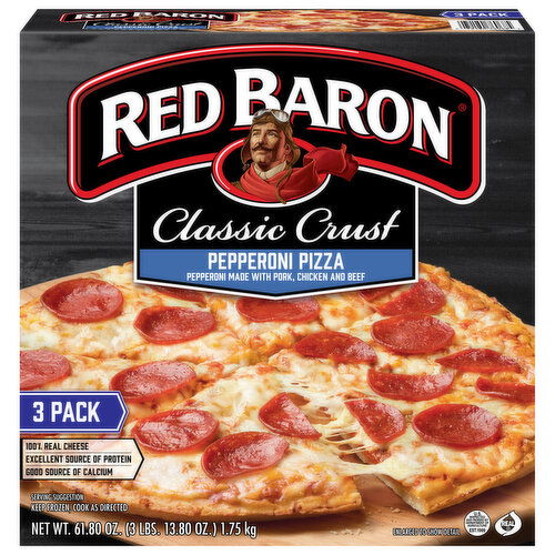 Red Baron Classic Crust Pepperoni Pizza