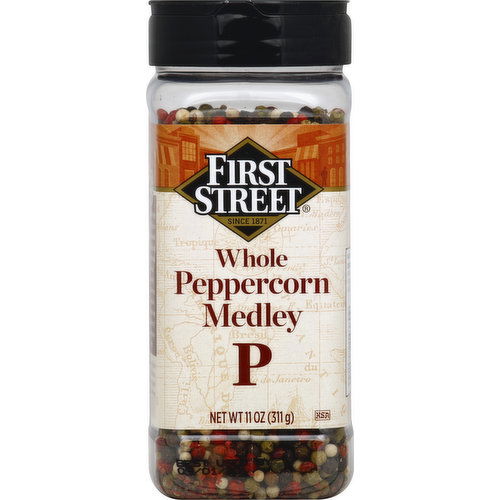 First Street Peppercorn, Medley, Whole