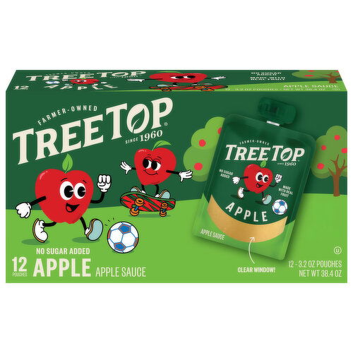 Tree Top No Sugar Added Apple Apple Sauce