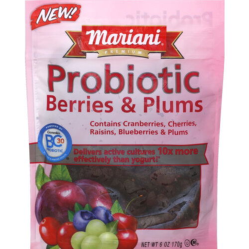 Mariani Berries & Plums, Probiotic