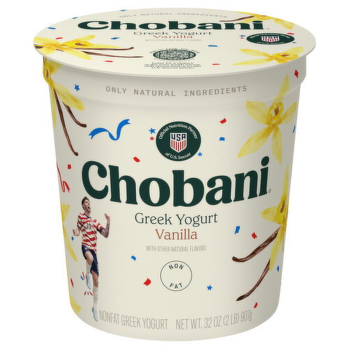 Chobani Nonfat Vanilla Greek Yogurt