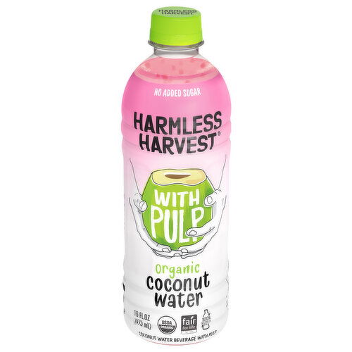 Harmless Harvest Organic Coconut Water with Pulp