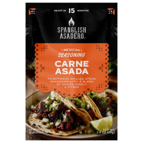 Spanglish Asadero Mexican Carne Asada Seasoning Image 1 of 4