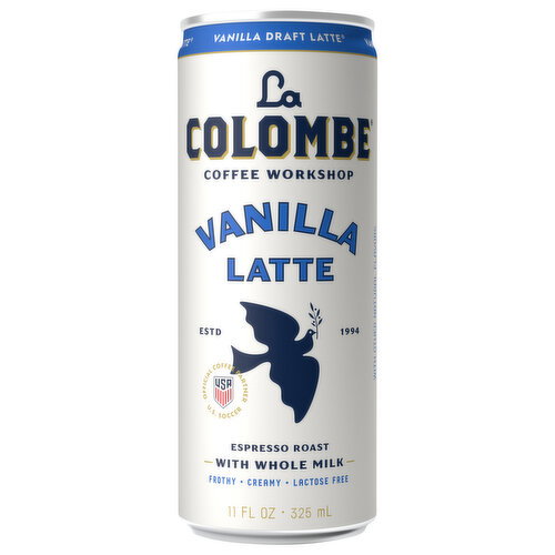 La Colombe Espresso Roast Vanilla Latte Coffee Drink