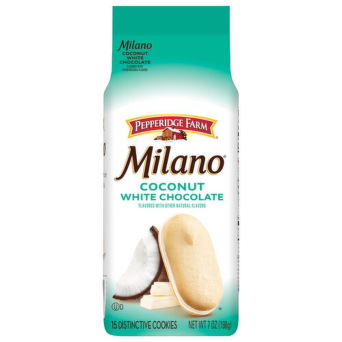 Pepperidge Farm Coconut White Chocolate Flavored Distinctive Cookies