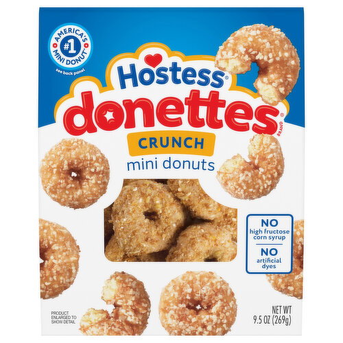 Hostess Crunch Mini Donettes Image 1 of 6