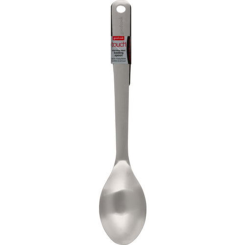 Good Cook Spoon, Basting, Stainless Steel