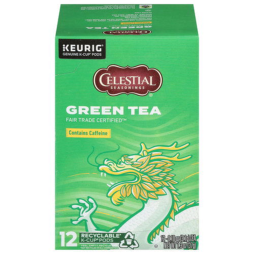 Celestial Seasonings Green Tea, K-Cup Pods