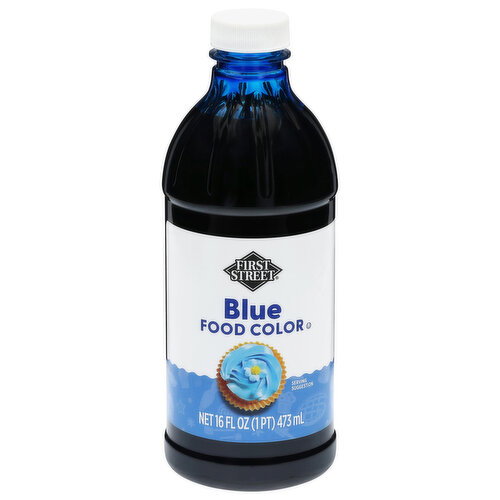 First Street Blue Food Color Image 1 of 5