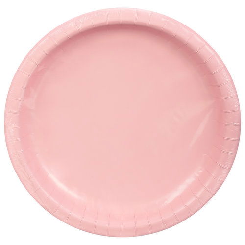 First Street Plates, Classic Pink, 10 Inch