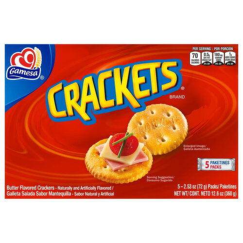 Gamesa Butter Flavored Cracker