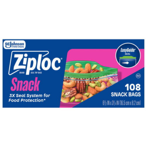 Ziploc Snack Bags