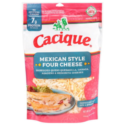 Cacique Shred 4 Cheese Blend