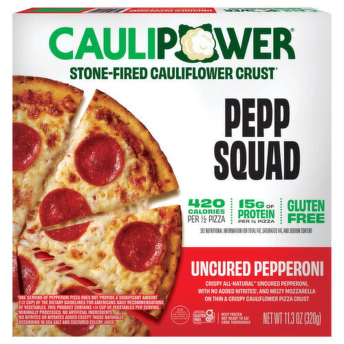 Caulipower Stone-Fired Cauliflower Crust Pepp Squad Pizza