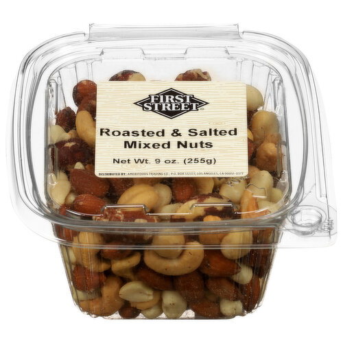 First Street Roasted & Salted Mixed Nuts
