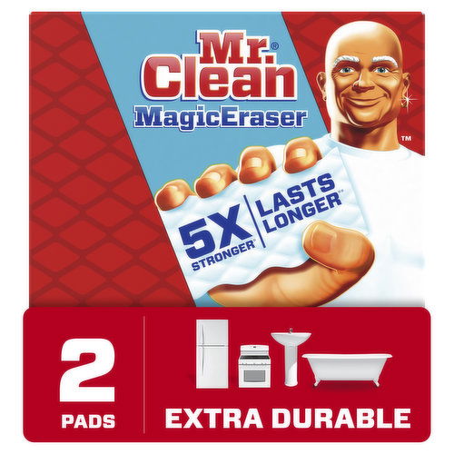 Mr. Clean Magic Eraser Sponge, All Purpose Cleaner, Extra Durable